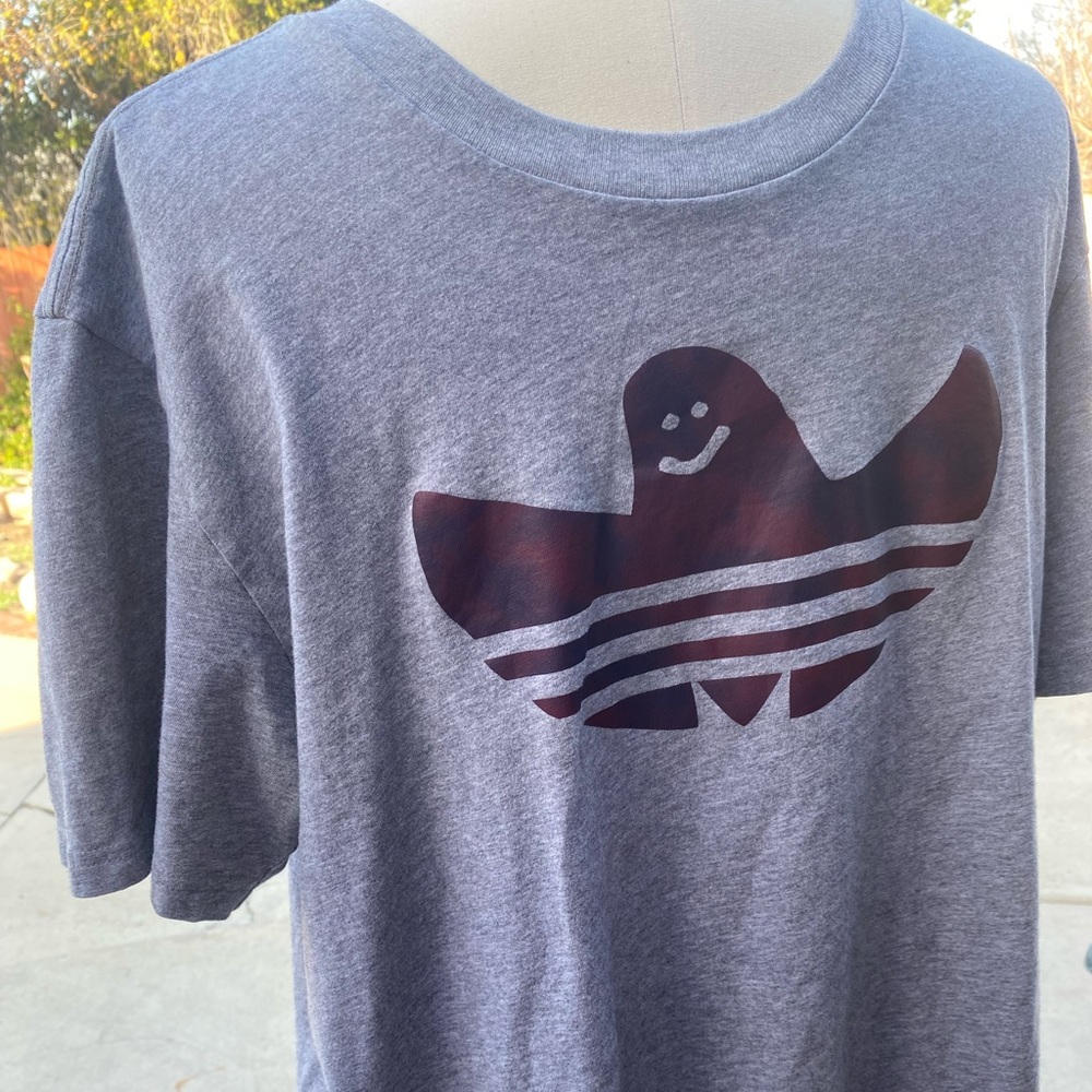 Adidas Halloween ghost logo Short Sleeve T-Shirt